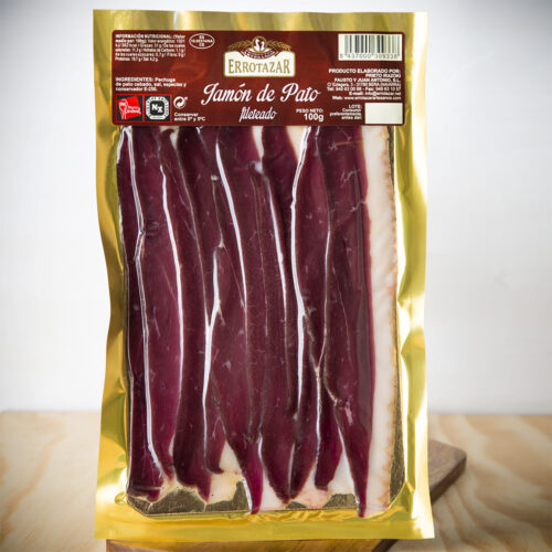 Jamón de Pato fileteado 100gr